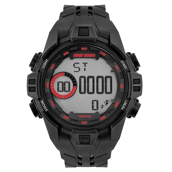 Relógio Mormaii Masculino Wave Preto - MO04120AB/8R