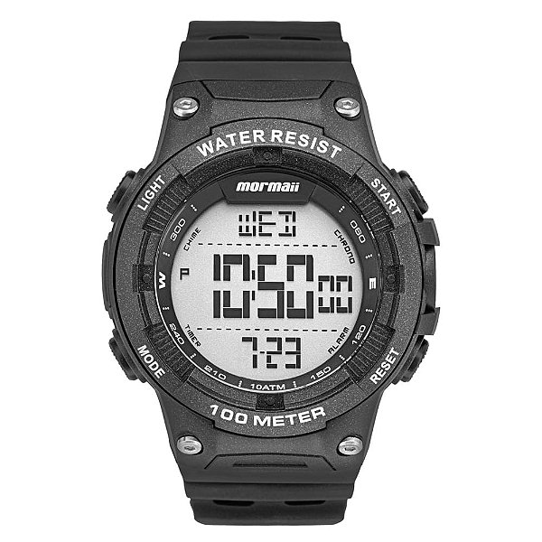 Relógio Mormaii Masculino Wave Preto - MO11700/8B