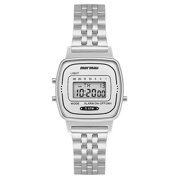 Relógio Mormaii Feminino Vintage Prata - MO13722FA/7K