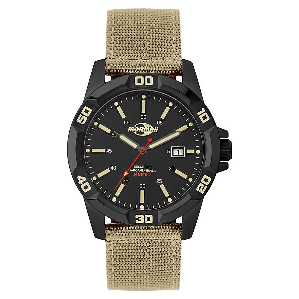 Relógio Mormaii Masculino Steel Basic Preto - MO2317AX/2P