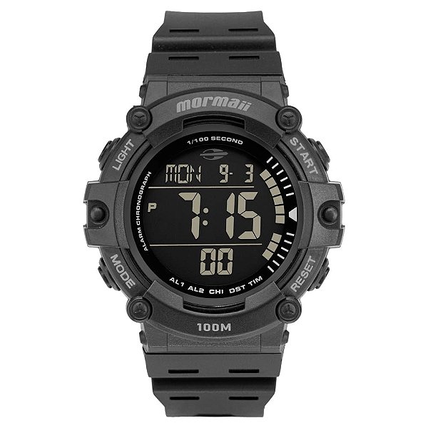 Relógio Mormaii Masculino Wave Preto - MO4590A/8P
