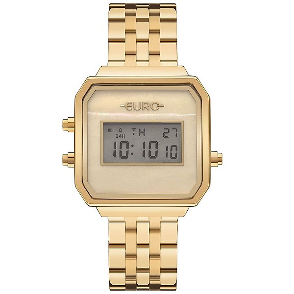 Relógio Euro Feminino Ff Glam Dourado - EUJHS06BAB/4D