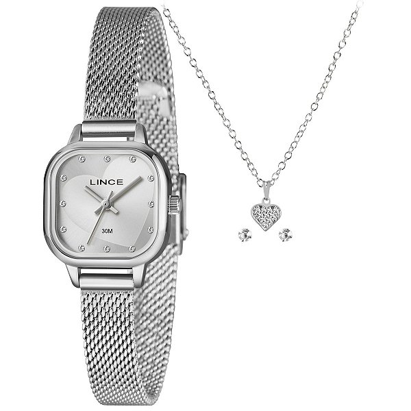 Relógio Lince Feminino Prata – LQMM101L23 K0N4S1SX