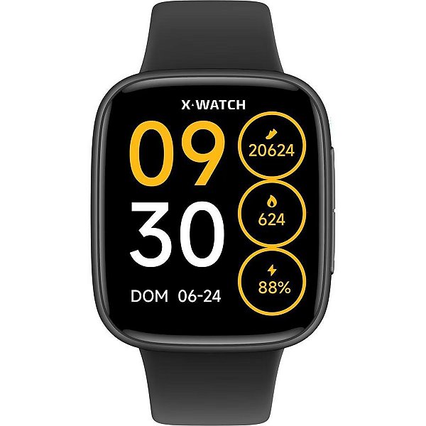 Smartwatch X-Watch XS-1 Pro AMOLED Bluetooth Tela 1,85” XSWUQPI012 PXPX