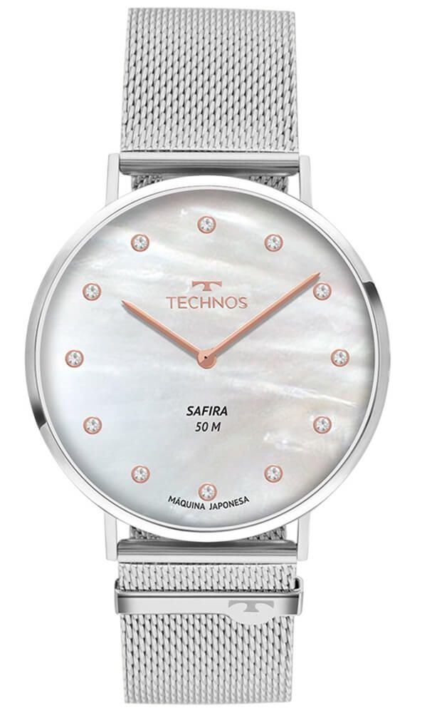 Relógio Technos Feminino Slim 2025LTL/1B Safira