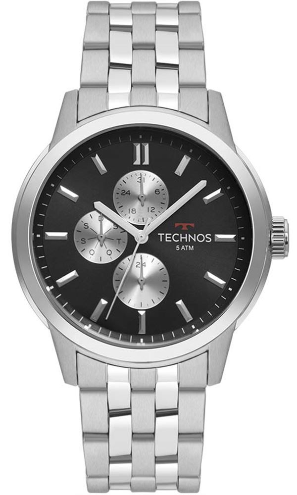 Relógio Technos Masculino GrandTech 6P27DS/1C