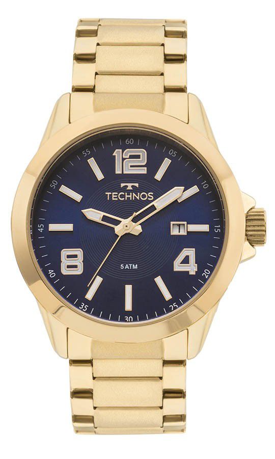 Relógio Technos Masculino Classic Steel 2115KPR/4A