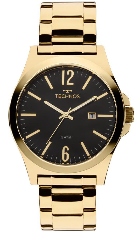 Relógio Technos Classic Steel Masculino 2115LAN/4P.