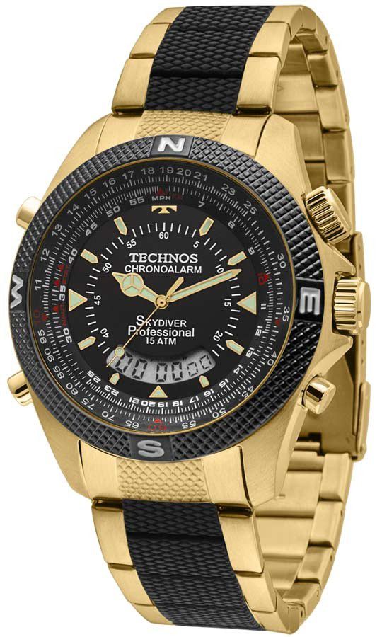 Relógio Technos Masculino SkyDiver T205FG/4P