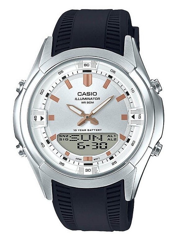 Relógio Casio Masculino Standard AMW-840-7AVDF
