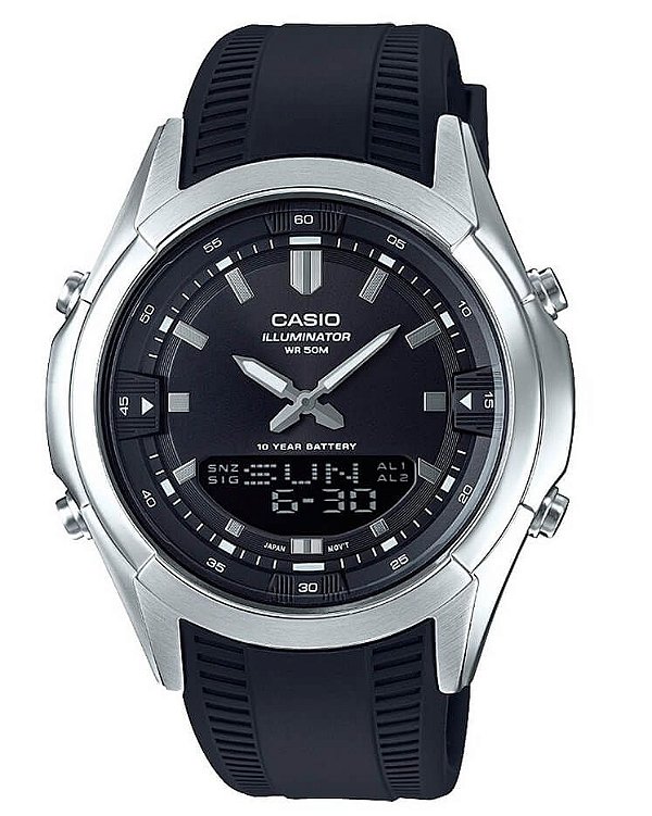 Relógio Casio Masculino Standard AMW-840-1AVDF