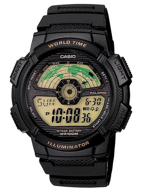 Relógio Casio Masculino Standard AE-1100W-1BVDF