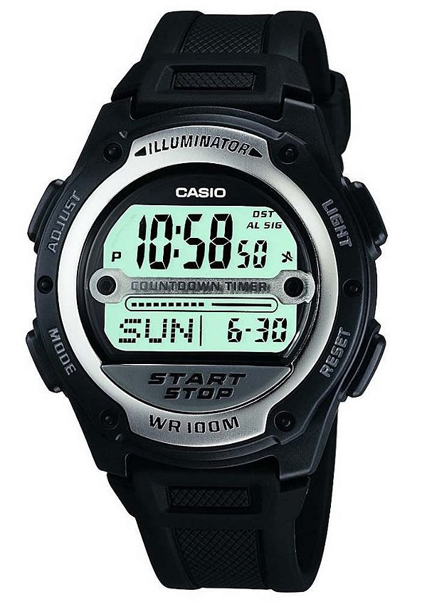 Relógio Casio Standard W-756-1AVDF