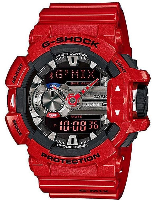Relógio Casio G-Shock Masculino G'MIX GBA-400-4ADR Bluetooth®