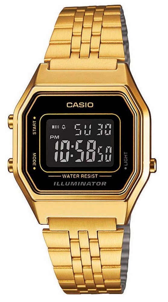 Relógio Casio Feminino Vintage LA680WGA-1BDF.