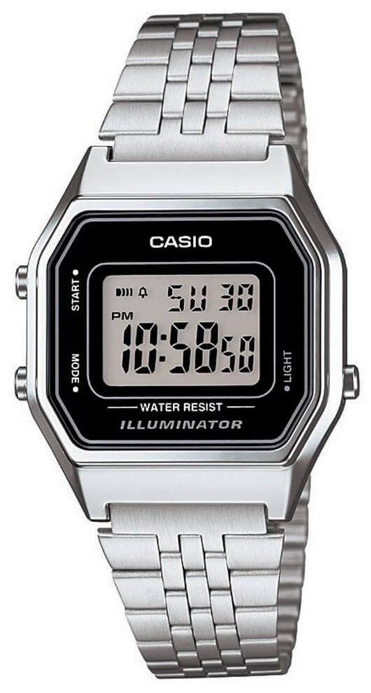 RELÓGIO CASIO FEMININO LA680WA-1DF.