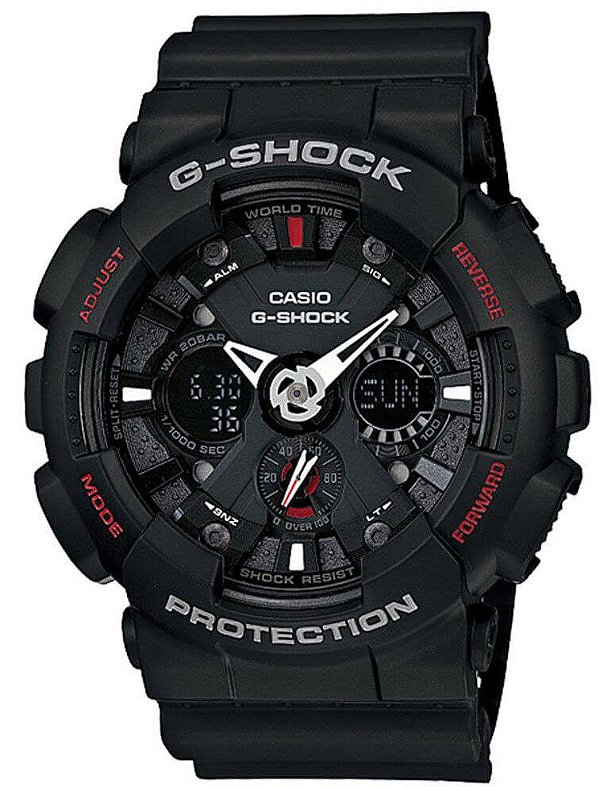 Relógio Casio G-Shock Masculino GA-120-1ADR