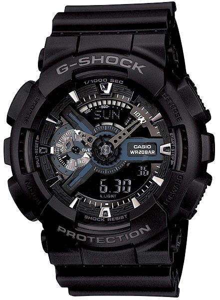 RELÓGIO CASIO MASCULINO G-SHOCK GA-110-1BDR