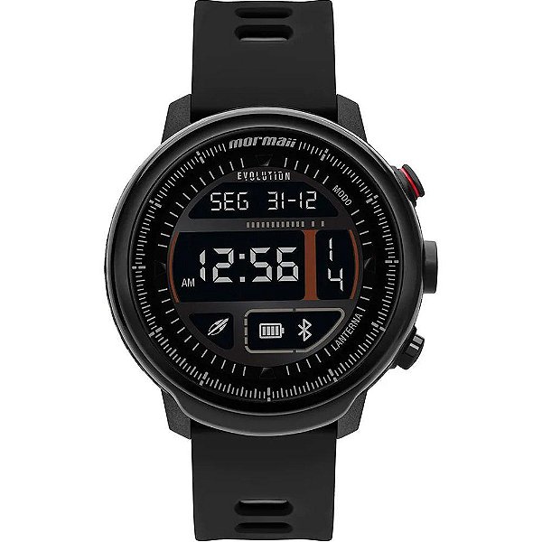 Relógio Smartwatch Mormaii Evolution Masculino MOL5AA/8P