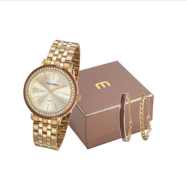 Relógio Mondaine Feminino 53760LPMVDE1K1 com pulseira
