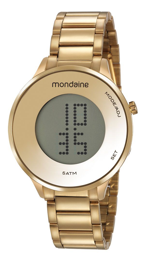 Relógio Mondaine Feminino Digital 53786LPMVDE1