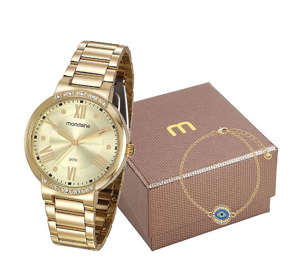 Relógio Mondaine Feminino 99298LPMGDE2K1 com pulseira