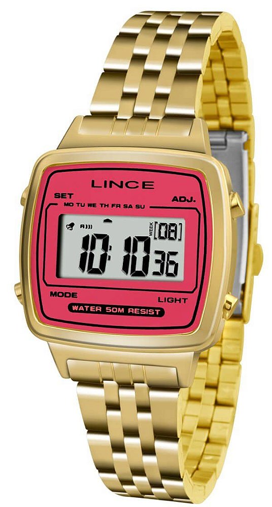 Relógio Lince Feminino Digital SDPH043L BRKX