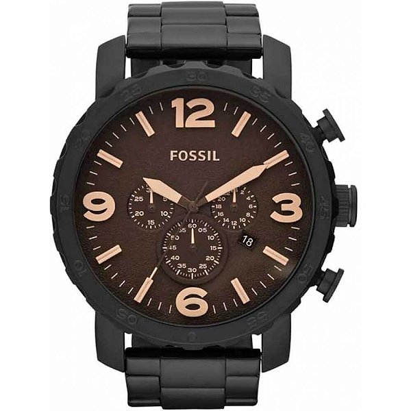 Relógio Fossil Masculino Nate JR1356/4MN.