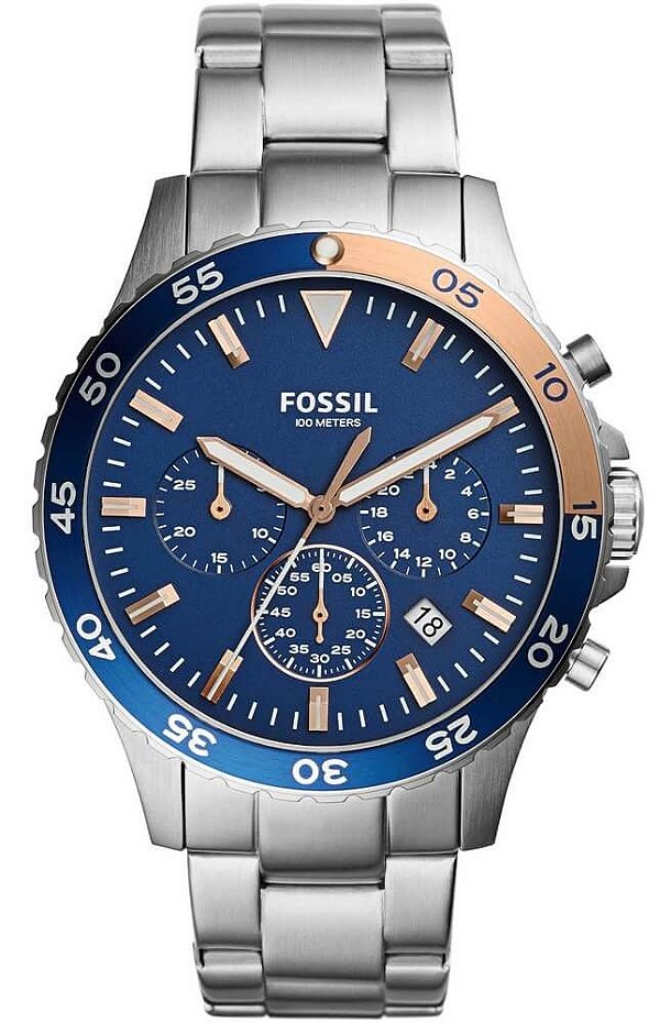 Relógio Fossil Masculino Crewmaster CH3059/1AN