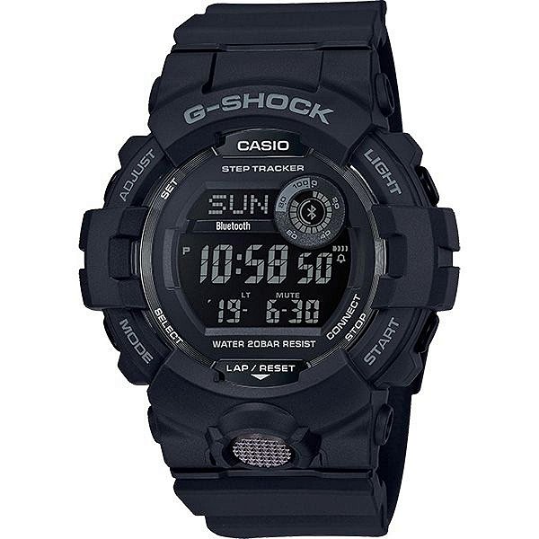 Relógio G-Shock Classic Style GBD-800-1BDR G-Squad Bluetooth.