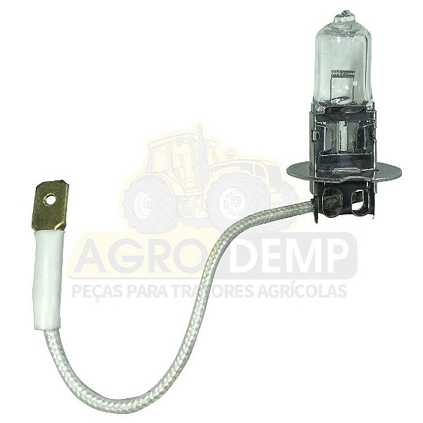 LÂMPADA H3-55W-PK225 (HBL) - MASSEY FERGUSON 265 / 265 ADV / 275 / 275 ADV / 283 / 283 ADV / 290 / 290 ADV ATÉ A LINHA 5290 - 3603706