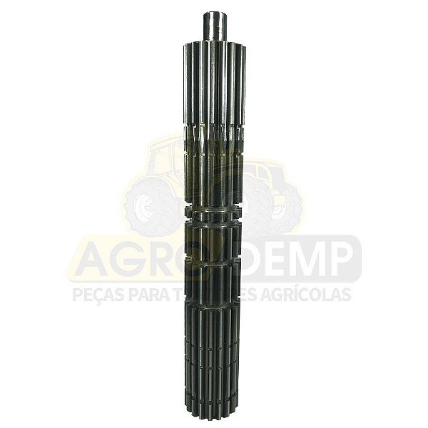 EIXO PRINCIPAL DA REDUZIDA (18Z - 340MM - 8 VELOCIDADES - EATON) MASSEY FERGUSON 50X / 55X / 65X / 235 / 250 / 265 / 275 ANTIGOS - 1870150 / 3313949