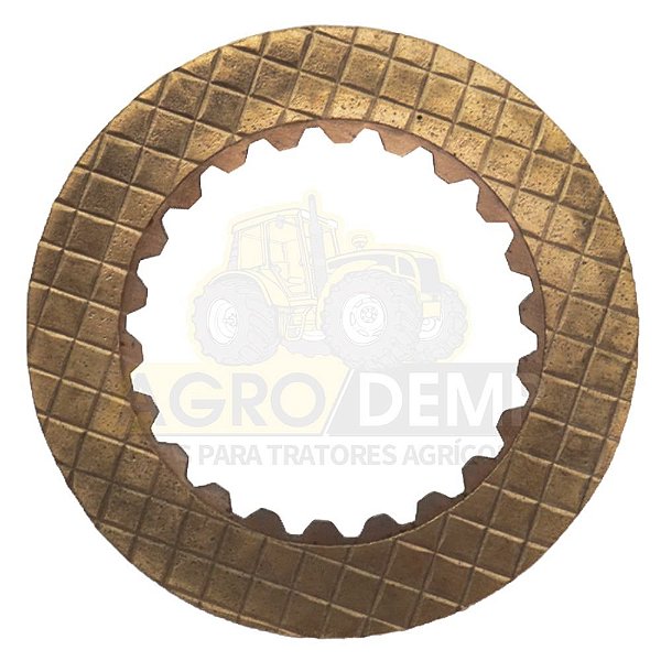DISCO DO EIXO DIÂNTEIRO (720MM DIÂMETRO EXTERNO - 490MM DIÂMETRO INTERNO) UNITEC - MASSEY FERGUSON 250 / 250 ADV /265 / 265 ADV / 275 / 275 ADV / 283 / 283 ADV / 290 / 290 ADV À 5290 - 041055