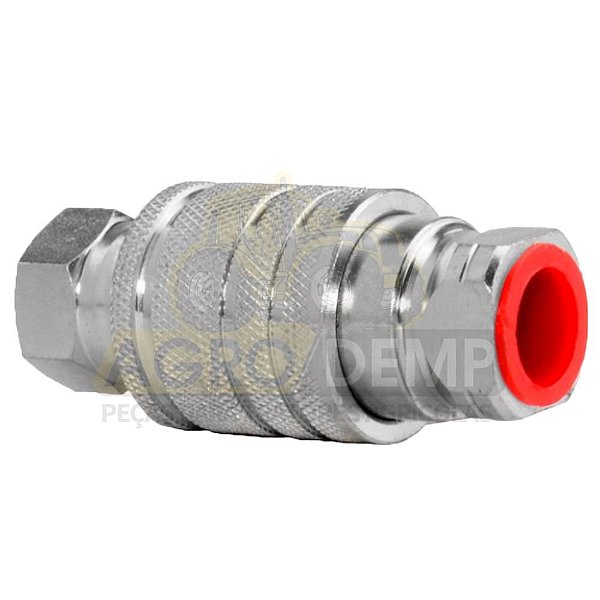 ENGATE RÁPIDO FÊMEA 1/2"POLEGADAS DO SISTEMA HIDRÁULICO HIFLOW (HIDRAFIL) - VALTRA BH145 / BH165 / BH180 G2 / BH185I / BH205I - 84158700