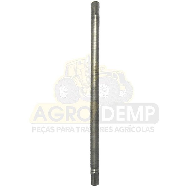 SEMI-EIXO DE LIGAÇÃO DO EIXO DIANTEIRO APL 345/350 (691MM DE COMPRIMENTO - 22X22 ESTRIAS) - MASSEY FERGUSON 265 ATÉ A LINHA 296 - 3176261