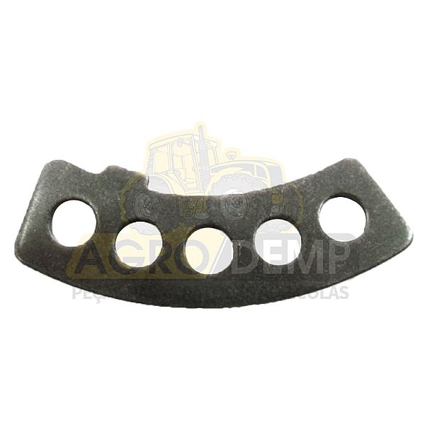 CHAPA TRAVA DA CARCAÇA ARTICULADORA ZF AS3050 PARA TRATORES - MASSEY FERGUSON / VALTRA / FORD NEW HOLLAND / JOHN DEERE E AGRALE - 80608200