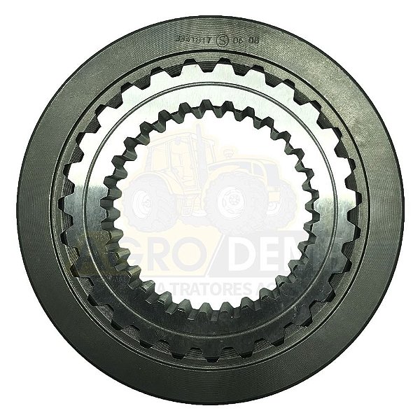 CONJUNTO CAPA E CUBO DO PINHÃO (27X30Z - TAS) - VALTRA BH140 / BH145 / BH160 / BH165 / BH180 / BH185 / BH205 - 1280 A 1780 - 81322910 / 3341807