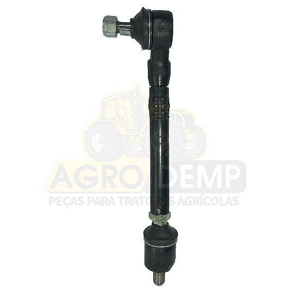 TERMINAL BARRA CURVA COMPELTO (DIREÇÃO DIANTEIRA - LADO ESQUERDO - TRA) - MASSEY FERGUSON 290 / 290 ADV À 650 ADV / CBT 8060 / 8260  / VALTRA 885 / 985 / BM85 / BM85 G2 À BM125I - 3588185