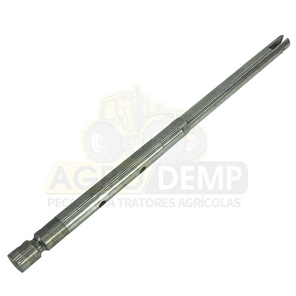 EIXO TRILHO DO COMANDO DE VELOCIDADE (19,6 mm DIAMETRO x 404 mm - CNH) - NEW HOLLAND 8160 / 8260 / 8360 / 8560 - T6080 / T6090 - TM120 / TM125 / TM130 / TM135 / TM140 / TM150 / TM165 - TM7010 / TM7020 / TM7040 - T7.140 A T7.245 - 5164814