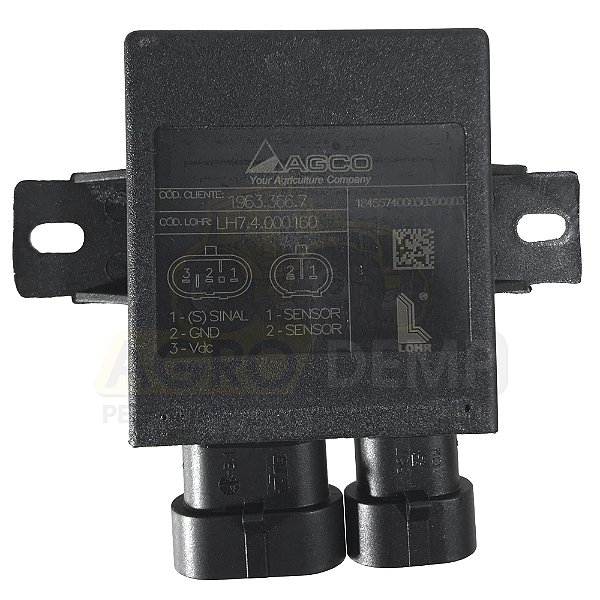 CONDICIONADOR DO SENSOR MAGNÉTICO (AGCO PARTS) - 19633667 / 1963.366.7 / LH7.4.000160 / LH74000160