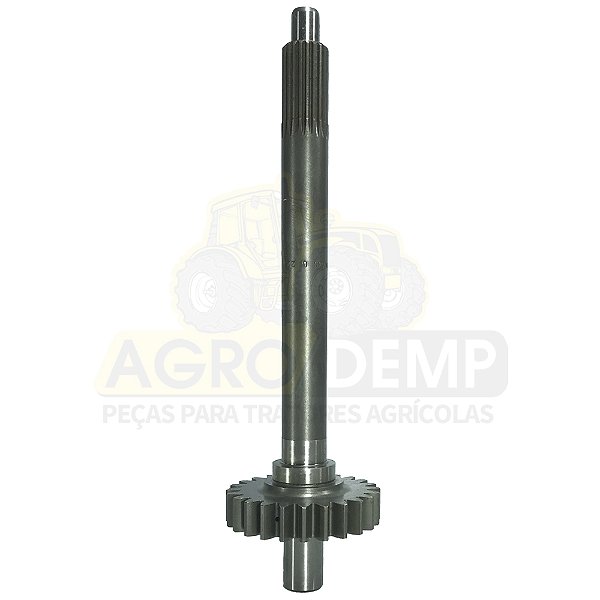 EIXO PILOTO TRANSMISSÃO  (21X24 DENTES - 348MM - EATON) - MASSEY FERGUSON 265 ADV / 275 / 275 ADV / 4265 / 4275 - 051259 / 3346792