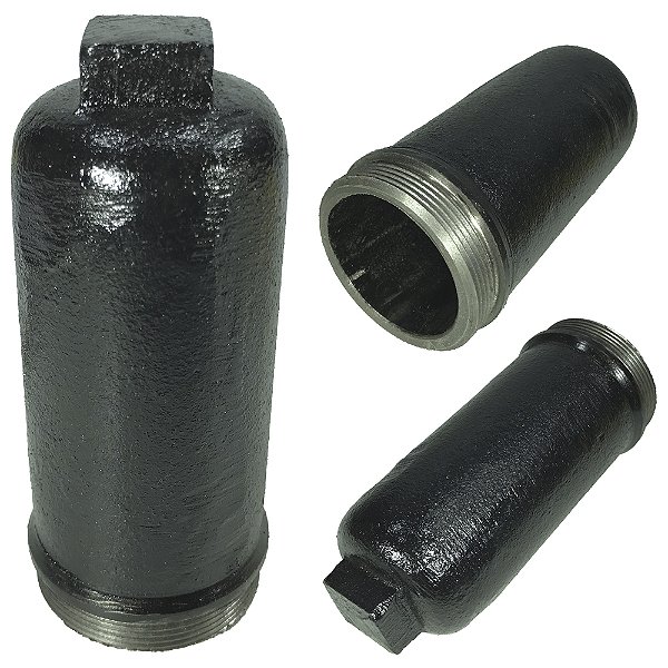 TAMPA TRASEIRA TOMADA DE FORÇA (ROSCA 57MM - FERRO FUNDIDO - IMPETER) - MASSEY FERGUSON 50X / 55X / 65X / 85X / 95X / 235 - 1868778