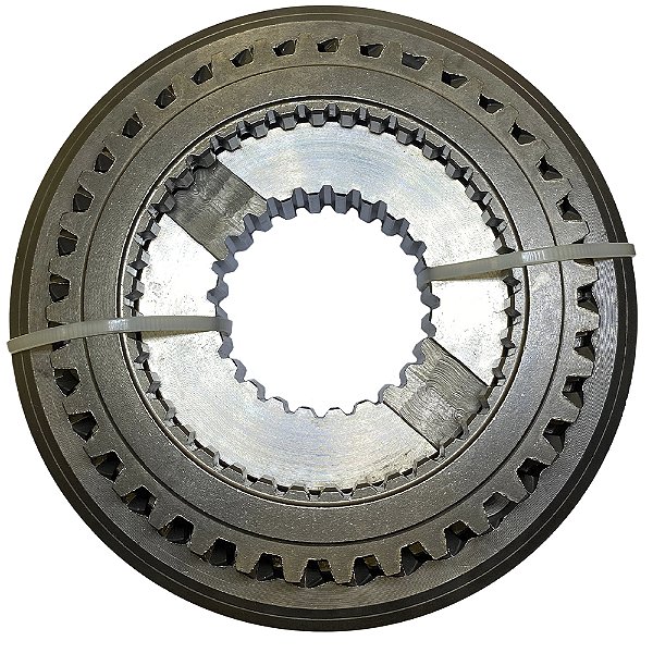 SINCRONIZADOR CAPA E CUBO REVERSOR (24X36 - LODJUR) - NEW HOLLAND TL60 / TL75 / TL85 / TL80 / TL95 / TL85E / TL95E - TL5.80 / TL5.90 / TL5.100 - 5142793 / 5161273 / 5161828 / 5174048 / 5186629