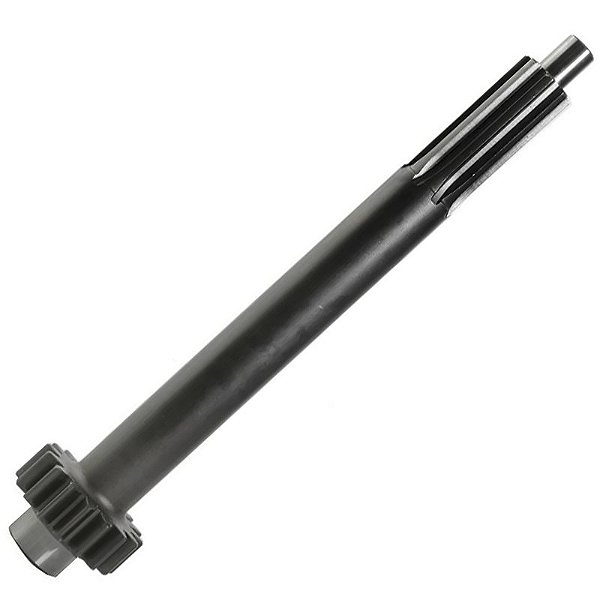 EIXO PINHÃO ACIONADOR DA TOMADA DE FORÇA (16 DENTES X 8 ESTRIAS - 32 CM DE COMPRIMENTO - KL) - VALMET 60ID / 80  - 68 / 78 / 88 - 685 / 785 - BF65 / BF75 - 651660 / 3312019 / 0070314014