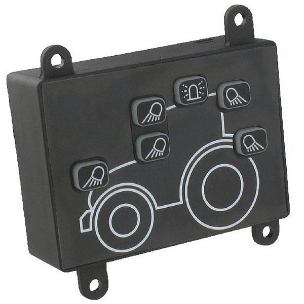 MODULO CENTRAL ELETRICA BOTÕES ECU CASE PUMA CASE MAXXUM (CNH) NEW HOLLAND T6.145 / T6.155 / T6.175 - T7.165 / T7.175 / T7.190 / T7.210 / T7.225 / T7.230 / T7.245 / T7.260 / T7.270 - 47571857 / 87331993