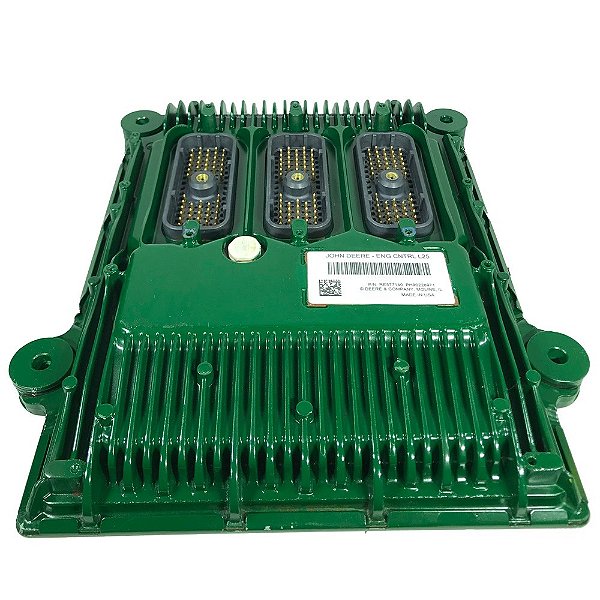 PLACA MODULO CENTRAL ELETRÔNICA ECU MOTOR (ORIGINAL) - JOHN DEERE TRATORES 7200J / 7215J / 7230J - 8245R / 8295R / 8320R / 8335R / 8345R / 8370R / 8400R - COLHEDORAS CH570 / CH670 - RE577140
