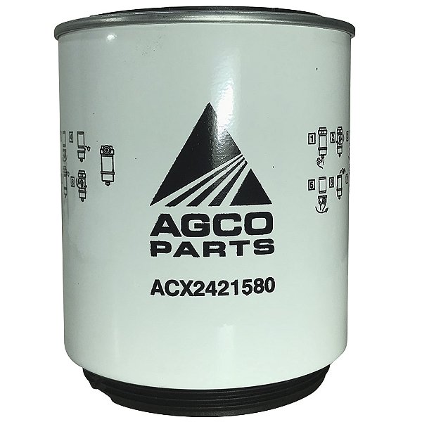 FILTRO COMBUSTIVEL (AGCO ORIGINAL) VALTRA - PSD460/1 - P7171 - WK1040 - 47961126 - 51629287 - R6010M -  ACX2421580 -  87840136
