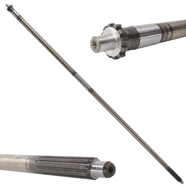 EIXO DA TOMADA DE FORÇA (12X10Z - 1270MM / 127CM - TC) - FORD / NEW HOLLAND TL65 / TL70 / TL80 / TL90 - TL5.80 / TL5.90 - 5189504 / 5176752