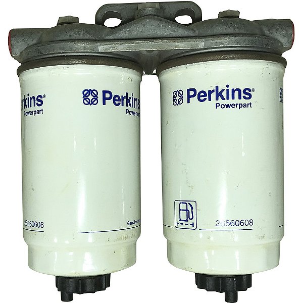 FILTRO DE COMBUSTIVEL COM CABEÇOTE (ORIGINAL) MASSEY FERGUSON - 297 / 299 - 630 / 640 / 650 / 660 / 680 - 26560608 - 3637665