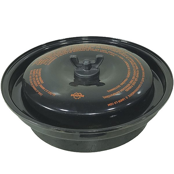 FUNDO COMPLETO TAMPA DO FILTRO (AGCO) VALTRA BM110 G1 E G2 - 80061310 - 80061300